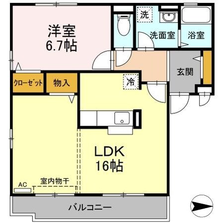 パークアベニュー I・II番館の物件間取画像